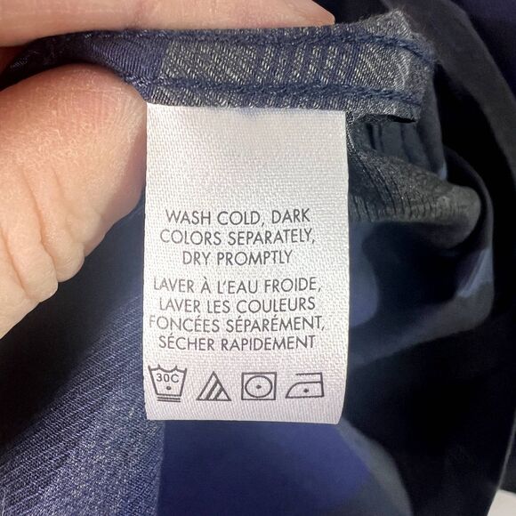 Calvin Klein NWT Super Fine Premium Cotton Button Front Shirt Mens Size Large - Picture 8 of 11